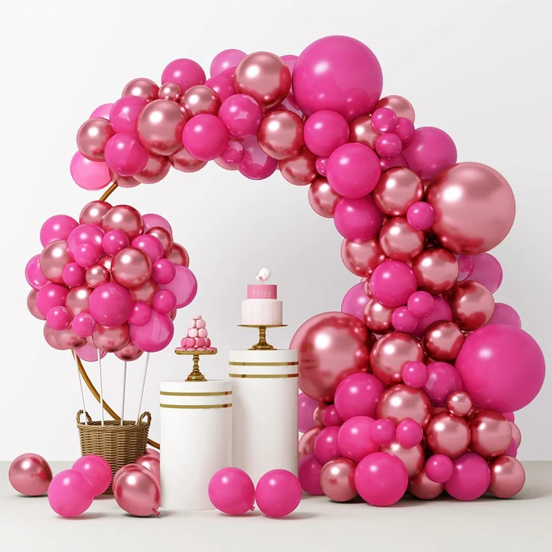 Party Balloons Garland Kit Balloon Arch Latex Balloons Set for Baby Shower Happy Birthday Party Decoration