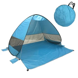 Automatic Portable Custom Foldable Outdoor Tent For Beach Stretch Beach Tent Pop Up