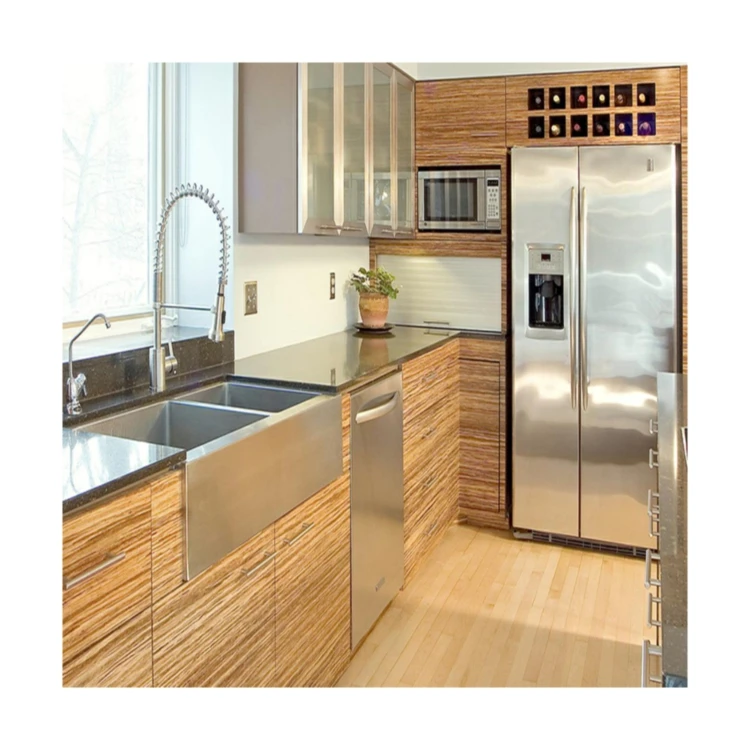 Hot Selling Modular Kitchen Furniture Manufacturer Hot Style Kitchen Cabinet Wall Modern Ethiopian Furniture Kitchen Cabinet