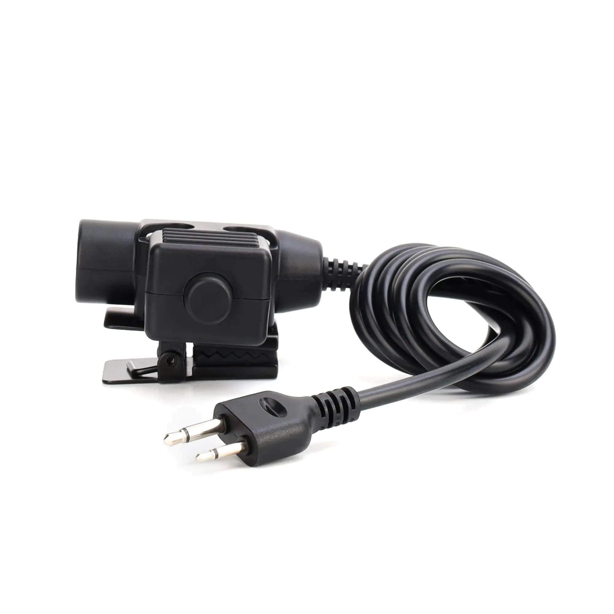 ZTAC headset U94 PTT Compatible  Icom 2-Pin Plug Works U94 PTT Militay Standard Version
