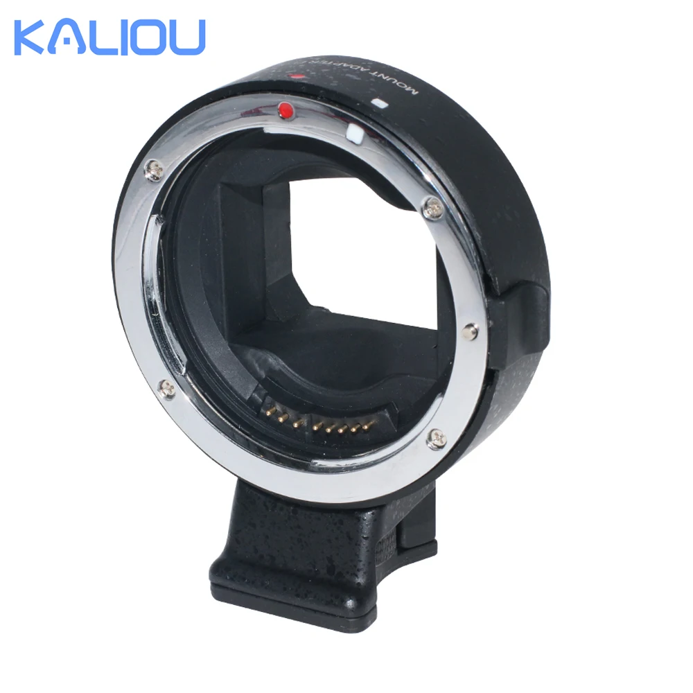 Kaliou EF-NEX IV Lens Adapter Conversion Ring  with USB  Port for Canon EF/EF-S Lens to Sony E-Mount Camera