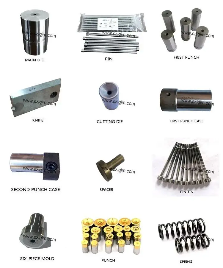 Custom Screw Second Punch Tool Cold Heading Dies Header Punch Carbide Threading Die