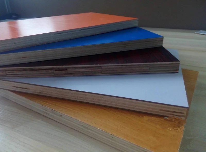 One Side or Two Side 4x8 12mm 15mm 18mm Waterproof Melamine Faced Laminated Marine Plywood