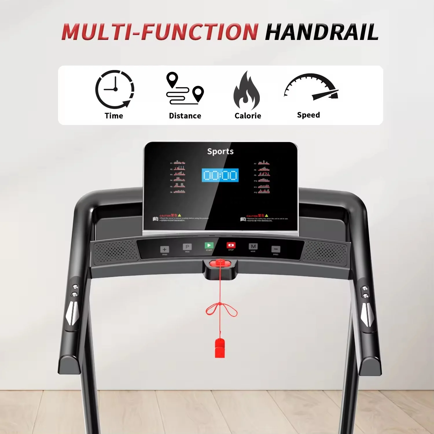 Factory Direct Sale High Quality Treadmill Fitness Equipment Running Machine Treadmill  Foldable Body Exercise Home Treadmill