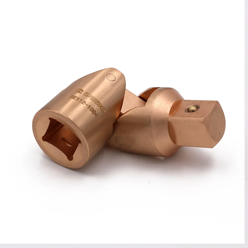 
WEDO Non-Sparking Universal Joint Aluminum Bronze or Beryllium Copper BAM/FM/GS/ISO/OHSAS Certificate 