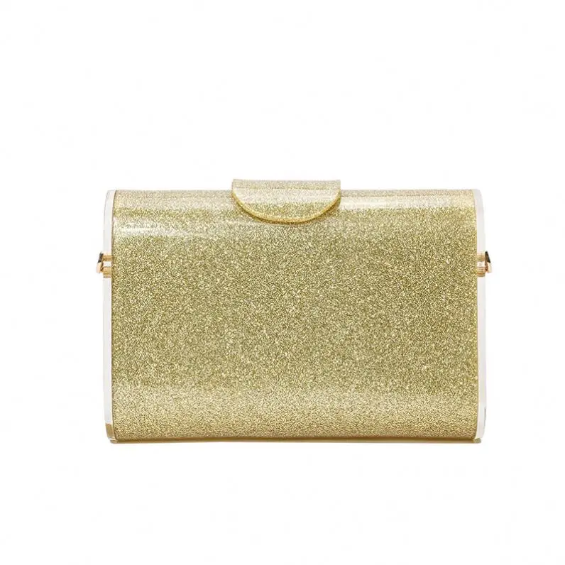 
Women Fashion Handbag Sequins makeup Cosmetic Trendy Bags Acrylic Luxury Wedding Party Evening Bag Box Clutch Purse with mirrors 