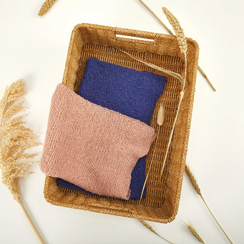 Acrylic Fiber Soft Skin-friendly Baby Wrap Baby Swaddle Blanket