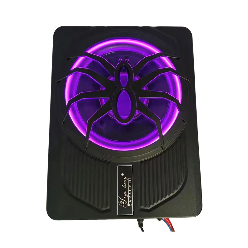 Car bass tube boxs subwoofer with amplifier speakers 1200w Audio active 12V 10 Inch car Subwoofer
