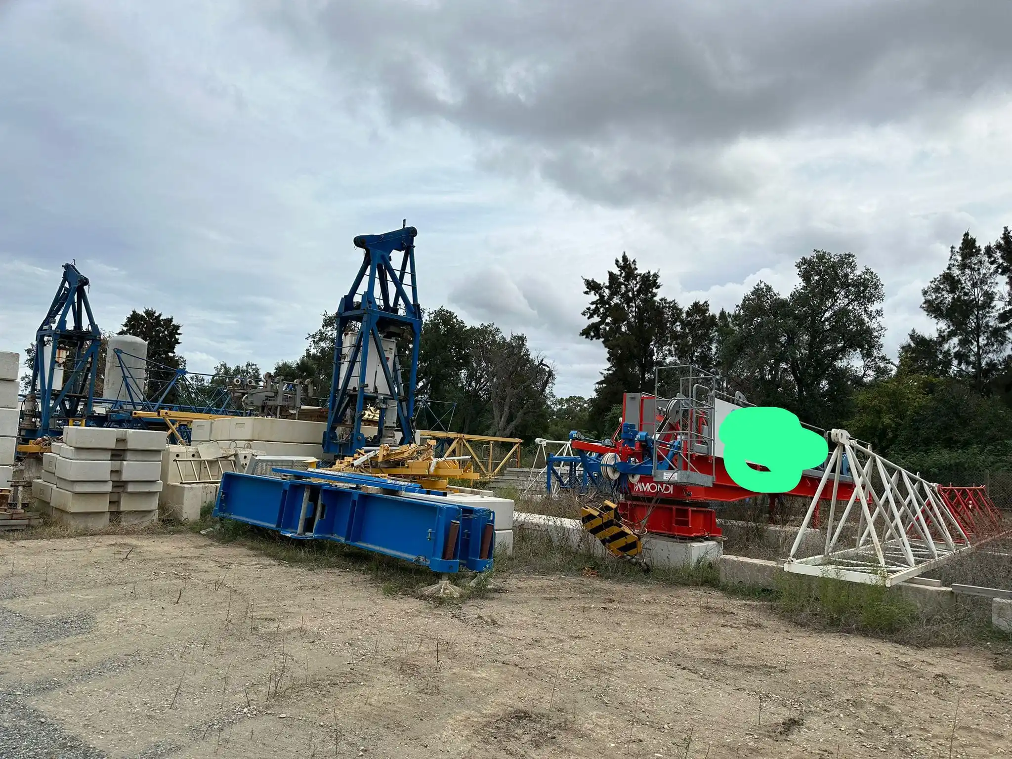 Wholesale High Efficiency Durable Used Tower Crane Truck For Sale Comansa 10Lc140 European 8 Tonne scaffolding for construction