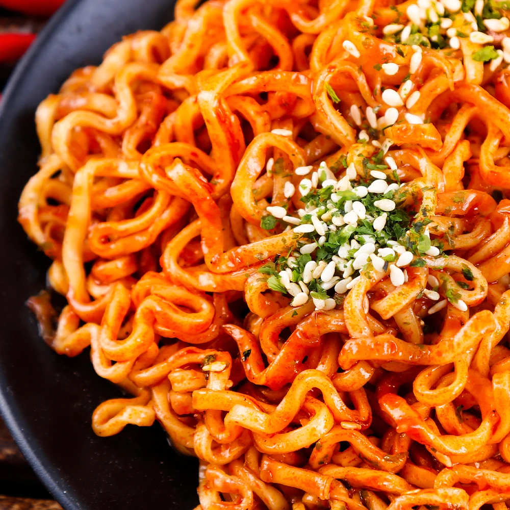 Bulk Instant Chicken Noodles Cream Cheese & Spicy Fried Flavor Packaged in Box or Bag