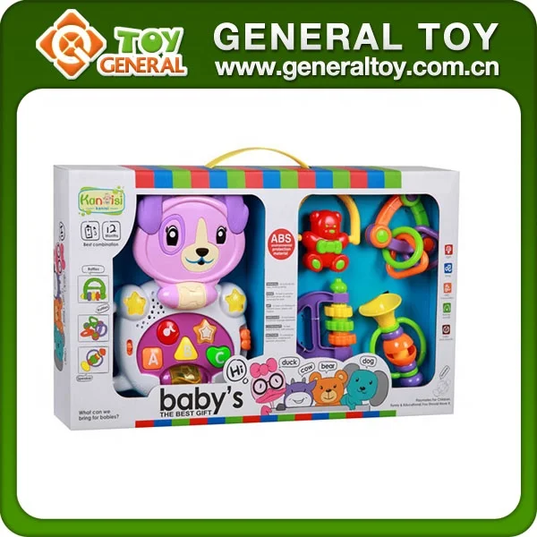 Wholesale Baby Rattles, Baby Rattle Toys, Baby Rattle Set Toy Plastic Baby Teether Rattle