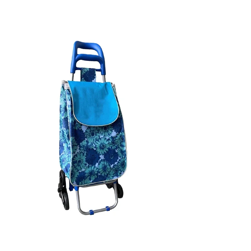 Wholesale Folding Steel Trolley Groceries Folding Plastic Trolley Carts steel foldable shopping trolley with wheels