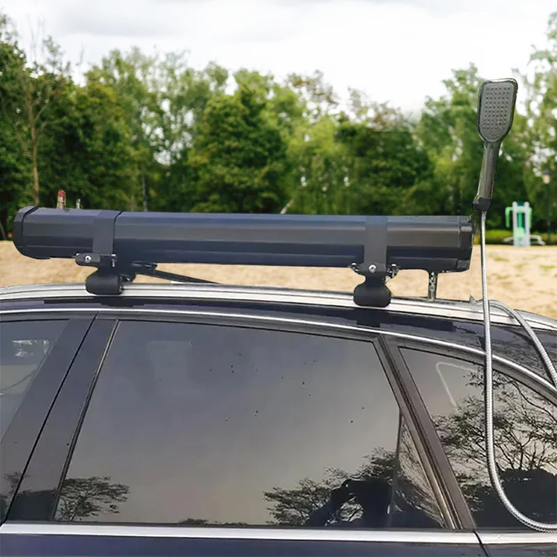 Устойчивый к УФ-излучению автомобильный резервуар для воды на крыше автомобиля Солнечный Душ солнечной батарее дорожный душ кемпинг ПВХ грузовиков