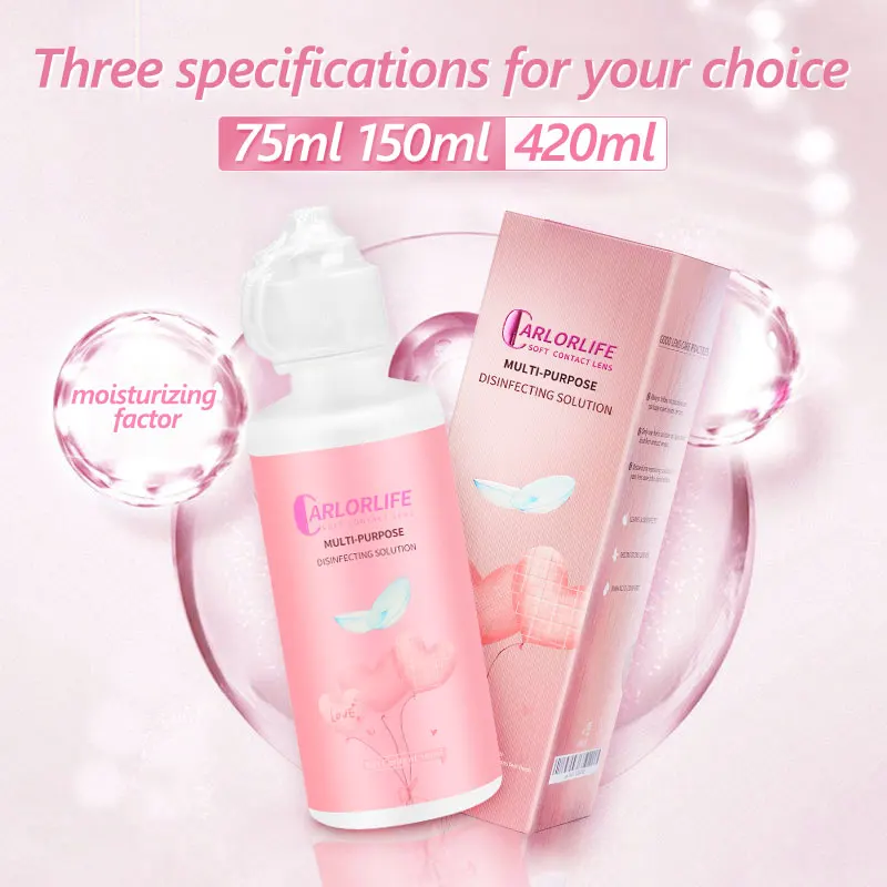 contact lenses solution 120ML/360ml Wholesale Cheap Color contact lens solution