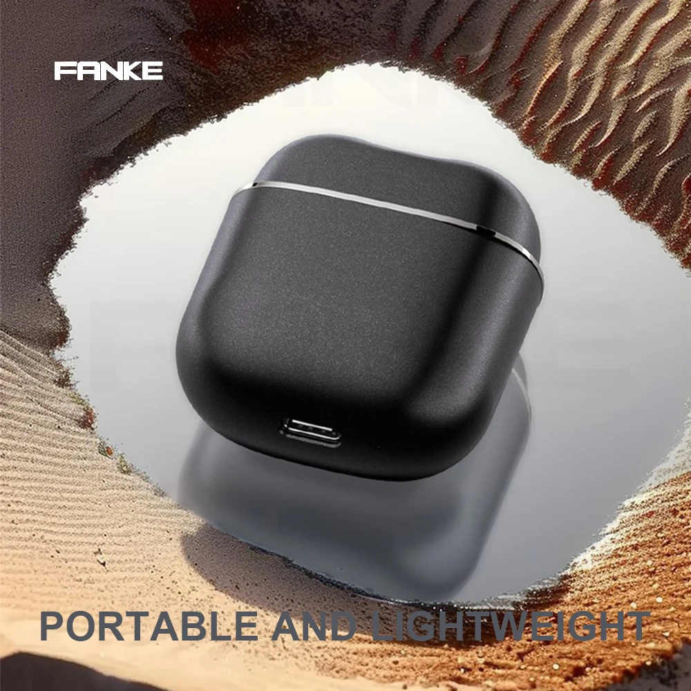 FK-876 Wholesale Custom Mini Touch Sensor Switch Electric Shaver Portable USB Rechargeable Waterproof Electric Rotary Shaver