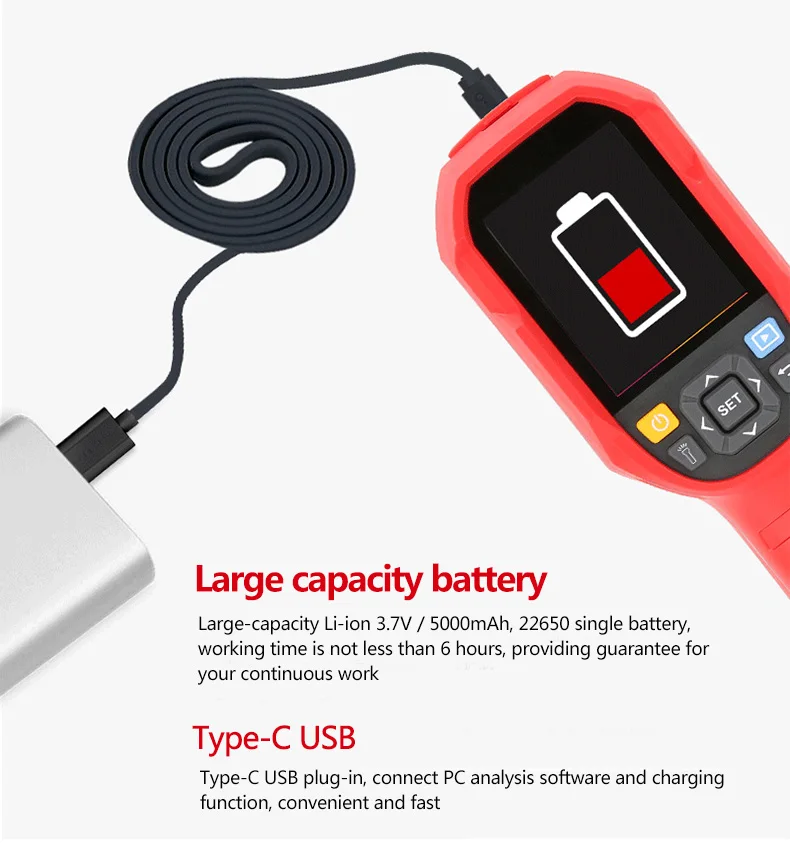 XEAST 2023 Hot Sales Infrared Imaging Camera Thermal Imager  UTi165K Infrared Thermal Imager Camera Dedect Water Wall
