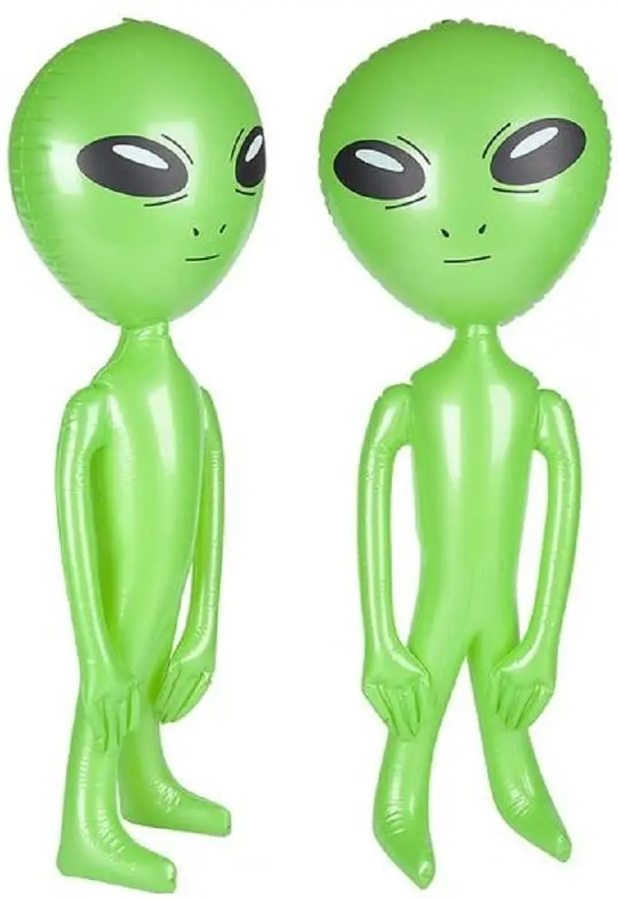24 inch inflatable Alien toy for costume party decorations Eco-friendly CE certificate