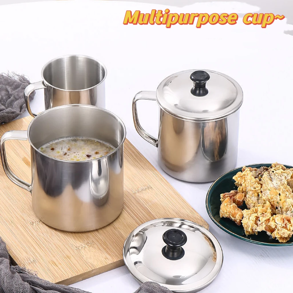 Cheap cup Customized LOGO Stainless Steel Insulated Travel Cup with Lid  Household Thermos Metal Beer Mug Water Coffee Cup
