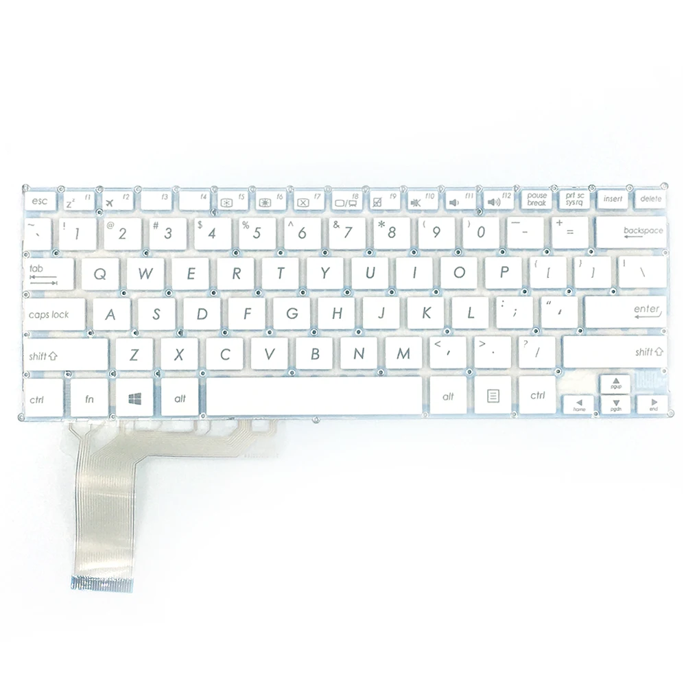 Original Brand White Color Keyboards for ASUS E202 US TP201S TP201SA X205TA X205T 0KNL0-1122US00 AEXK6U00010 Laptop Keyboard