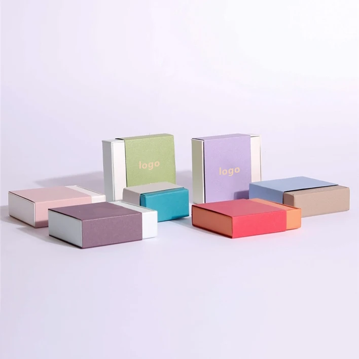 Wholesale Custom Logo Multi-sizes Jewelry Ring Bracelet Sliding Drawer Gift Packaging Box Unique Jewelry Gift Boxes