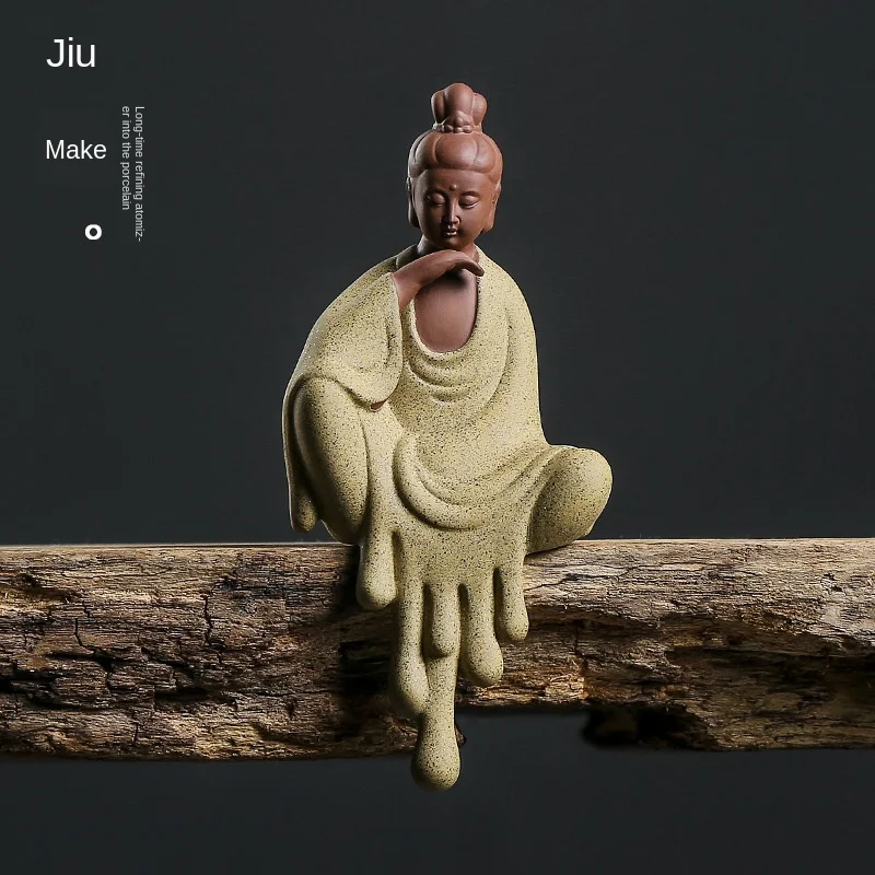  Ksitigarbha и arya avalokiteshvara украшение Будды керамический город вход ремесла сакиямуни Будда король Тибета
