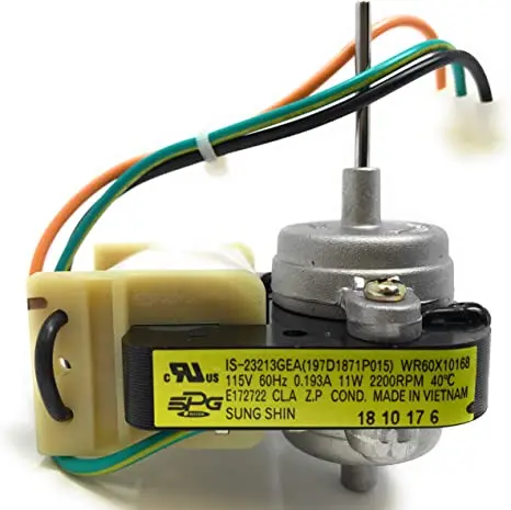 SPARE PARTS OF FREEZER ELECTRICA  FAN MOTOR WR60X10168