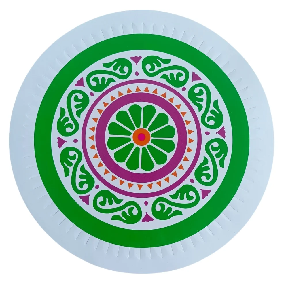 Th4-high Quality Wooden Laser Flashing Tambourine Pattern Double Row 8 Inch For Sale