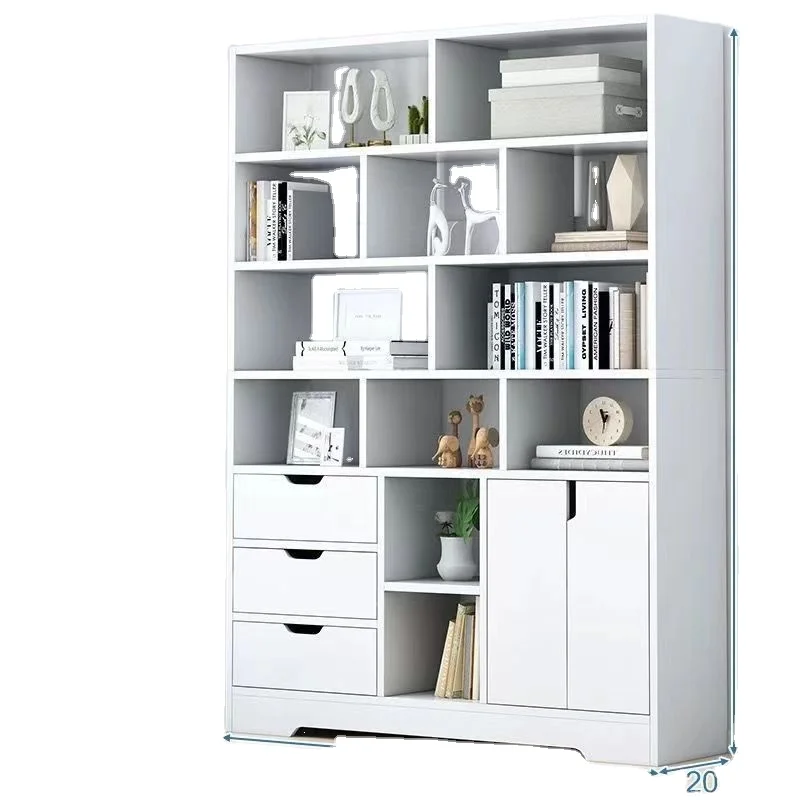 2023 news book Shelf wooden Bookcase Home furniture Bookshelf Home Floating Storage  commodity shelf Book Shelves