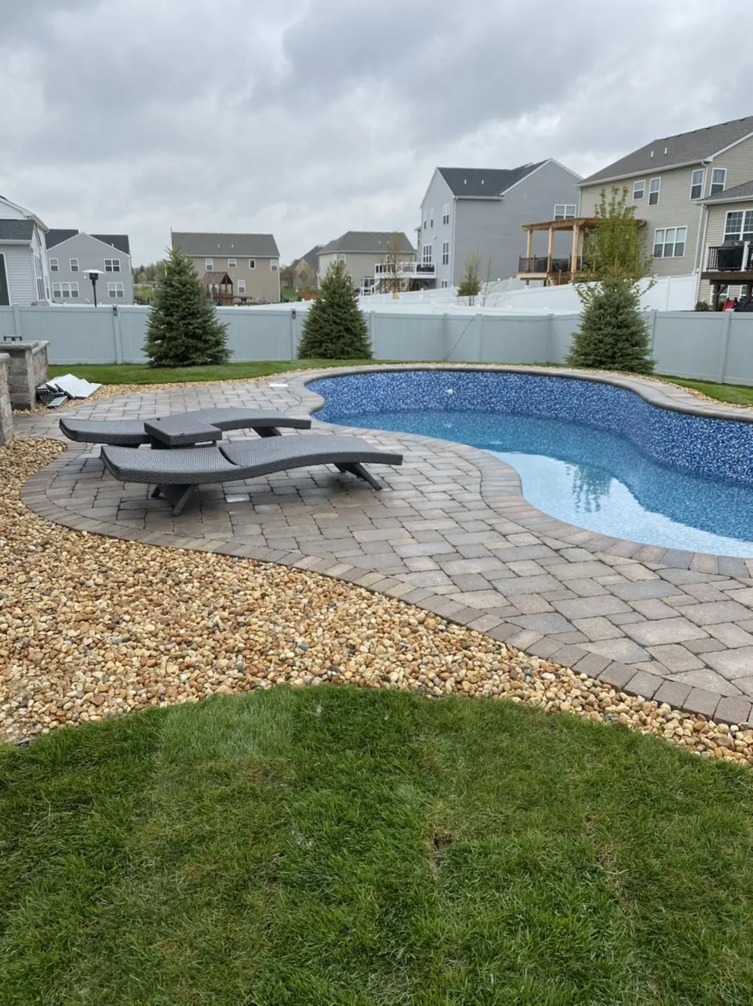 
Wholesale pebble stone swimming pool liner/pvc pool liner material 