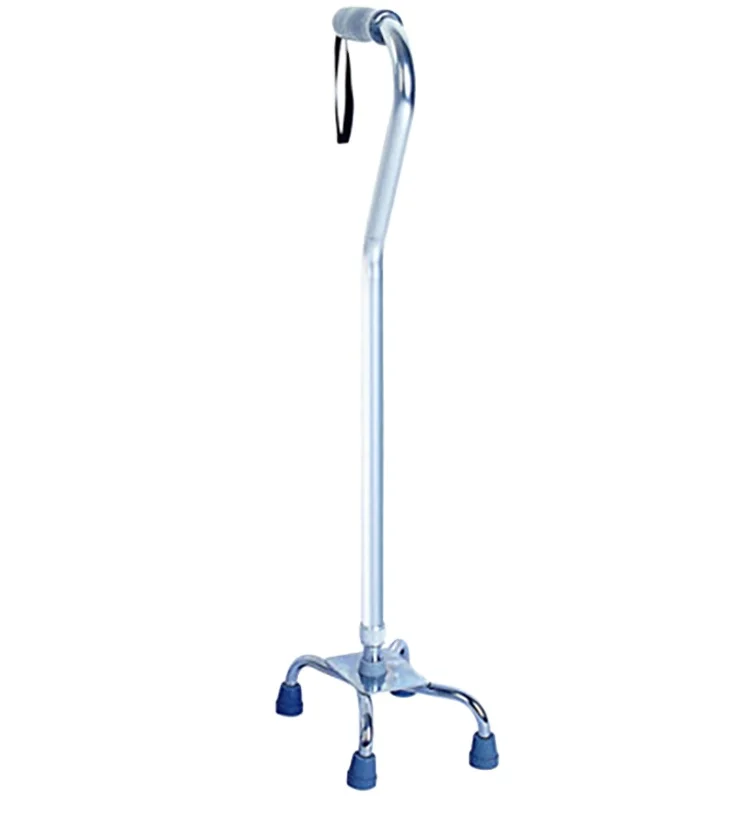 Adjustable height for the disabled or elderly Four canes provide support and stability when walking