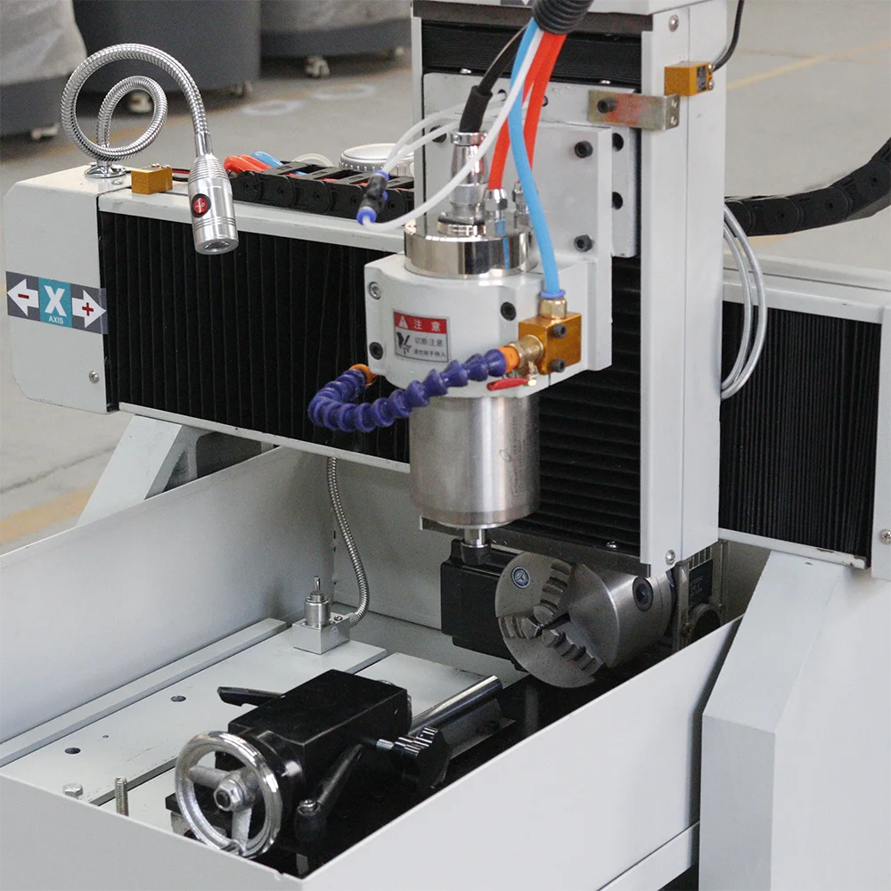 Мини diy 3 оси 3d 3030 4040 6090 cnc металлический деревообрабатывающий маршрутизатор водяного охлаждения цена для продажи