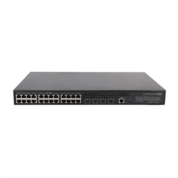 24-port Gigabit power + 4 Gigabit fiber port two-layer WEB enterprise network switch H3C S5024PV5-EI-HPWR