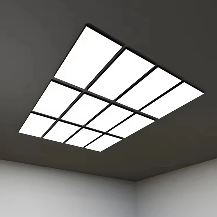 Car Detailing LED Panel Light Hexagonal Room Ceiling Lights for Garage Emitting White Color Powered by AC Supply