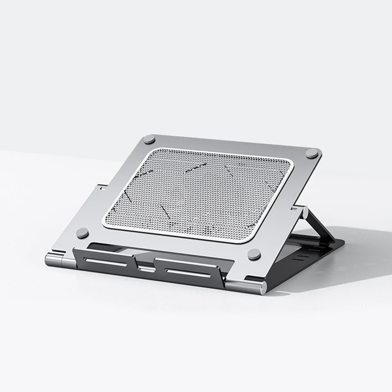 Portable Folding Adjustable Laptop/Tablet Stand Aluminium Ergonomic Laptop Cooling Pads