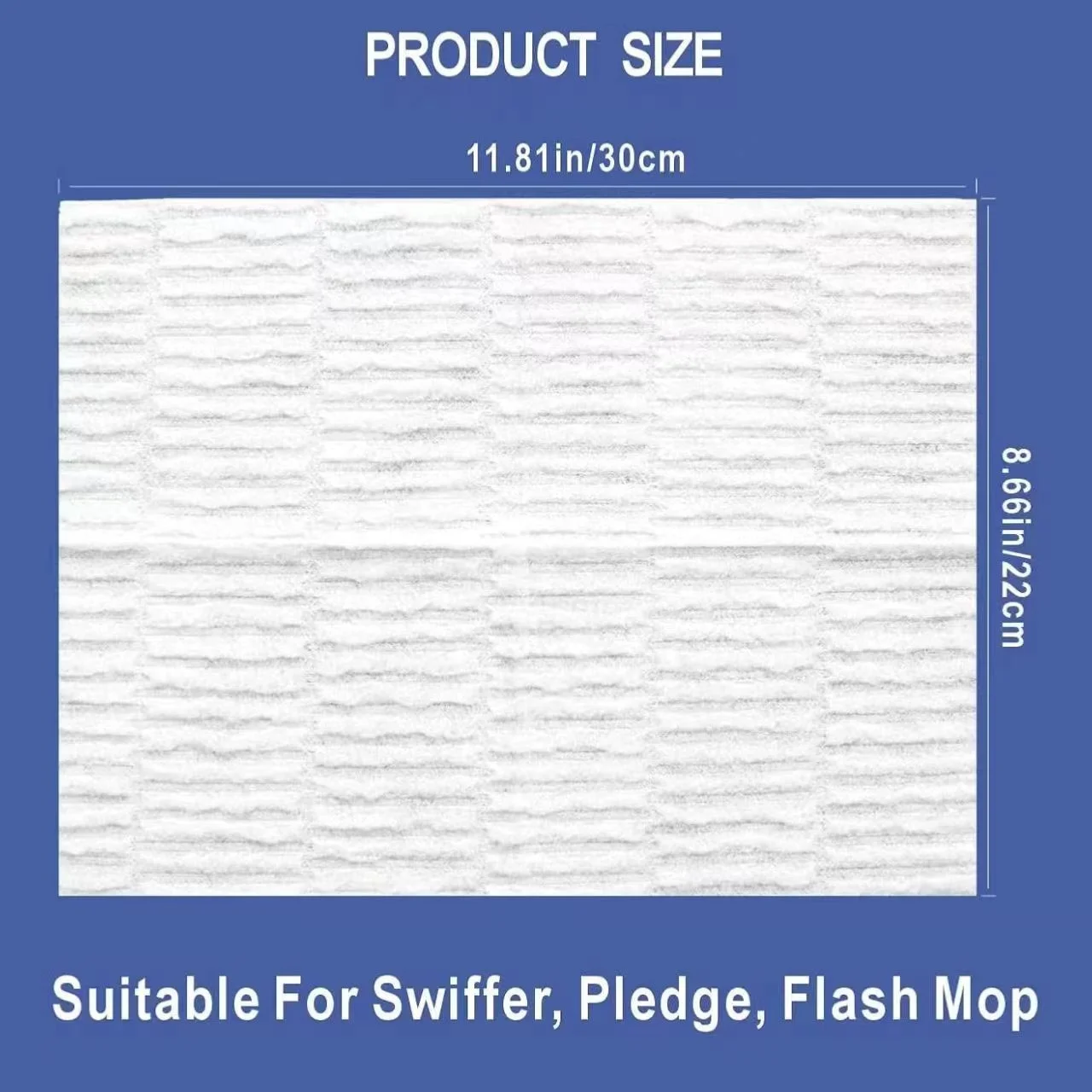 Disposable Mop Sweeper Dust Wipes Floor Dust Cleaning Cloth Non-woven Dry Mop For Floor To Capture  Dust, Dirt,Pet Hair