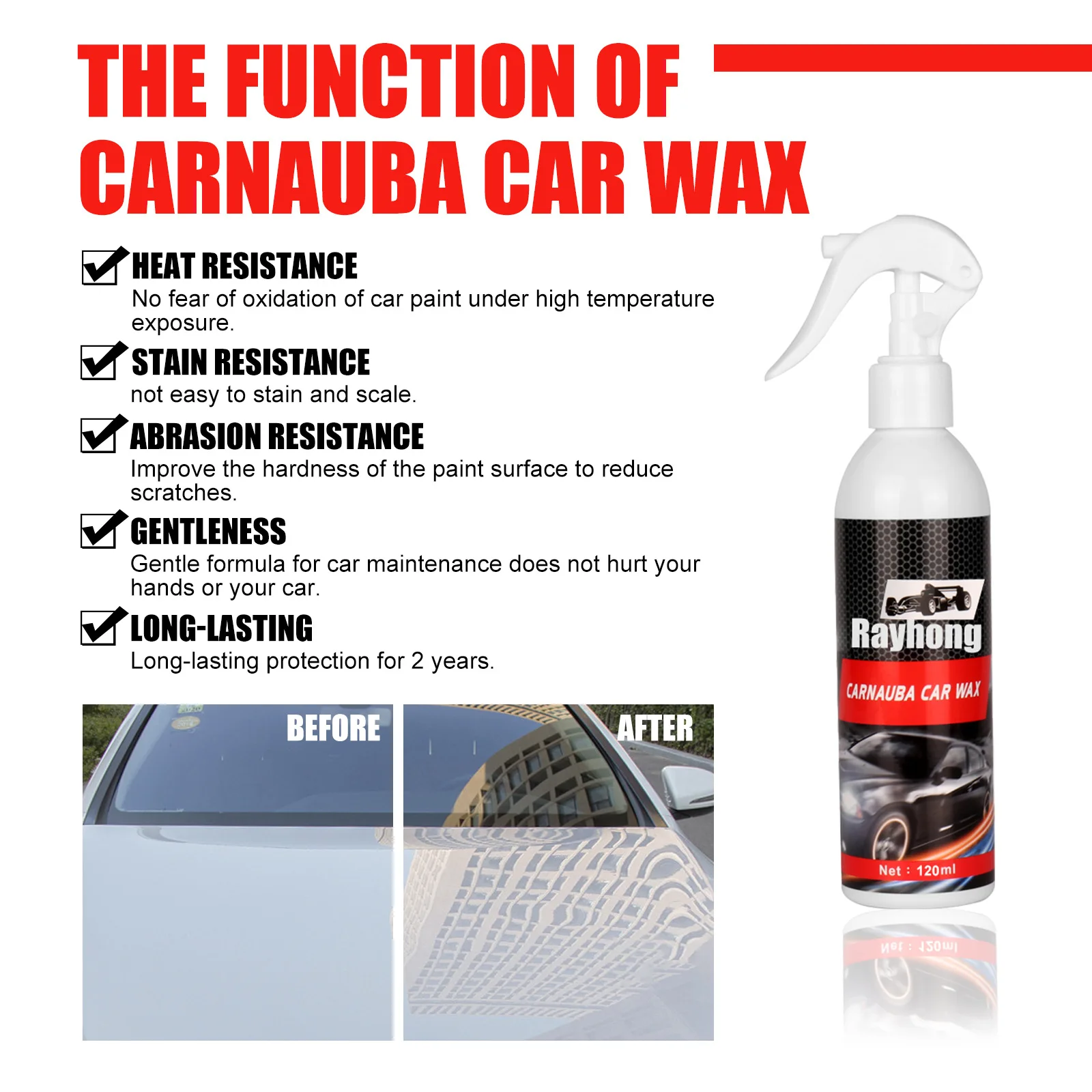 Car Ceramic Coating Polishing Crystal Plating Spray Sealant Top Coat Quick Nano-Coating Wax Car Paint Waterproof Agent 250ml