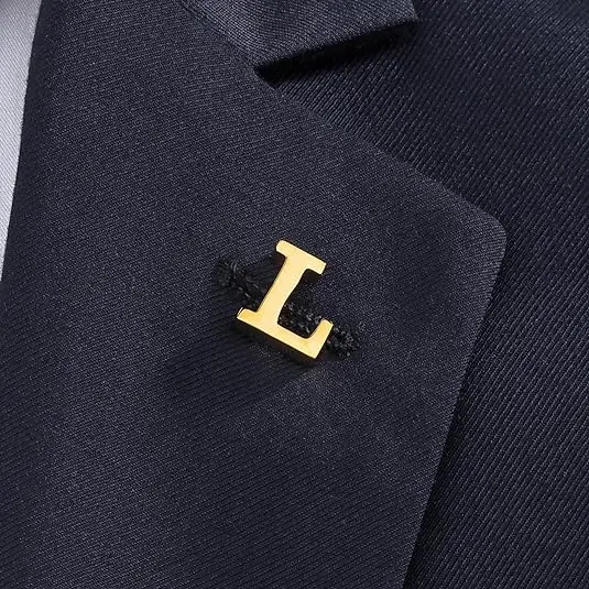 GREPAS GIFTS Customization Lapel Pin for Men Women, Brooch Pins for Men Suits