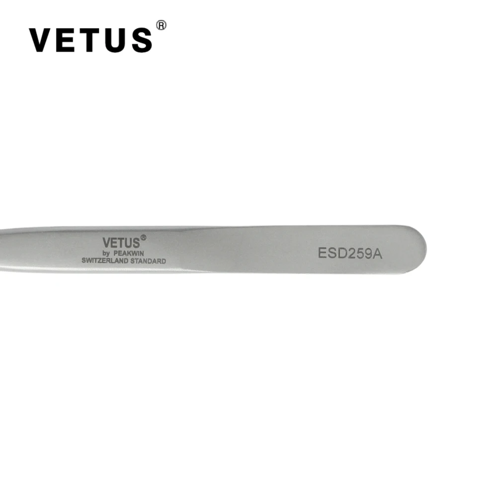 Wholesale Vendor ESD 259 Exchangeable Tip Pinzas Tweezer Plastic Head Pincet Forceps Eyebrow Tweezers Hand Tool