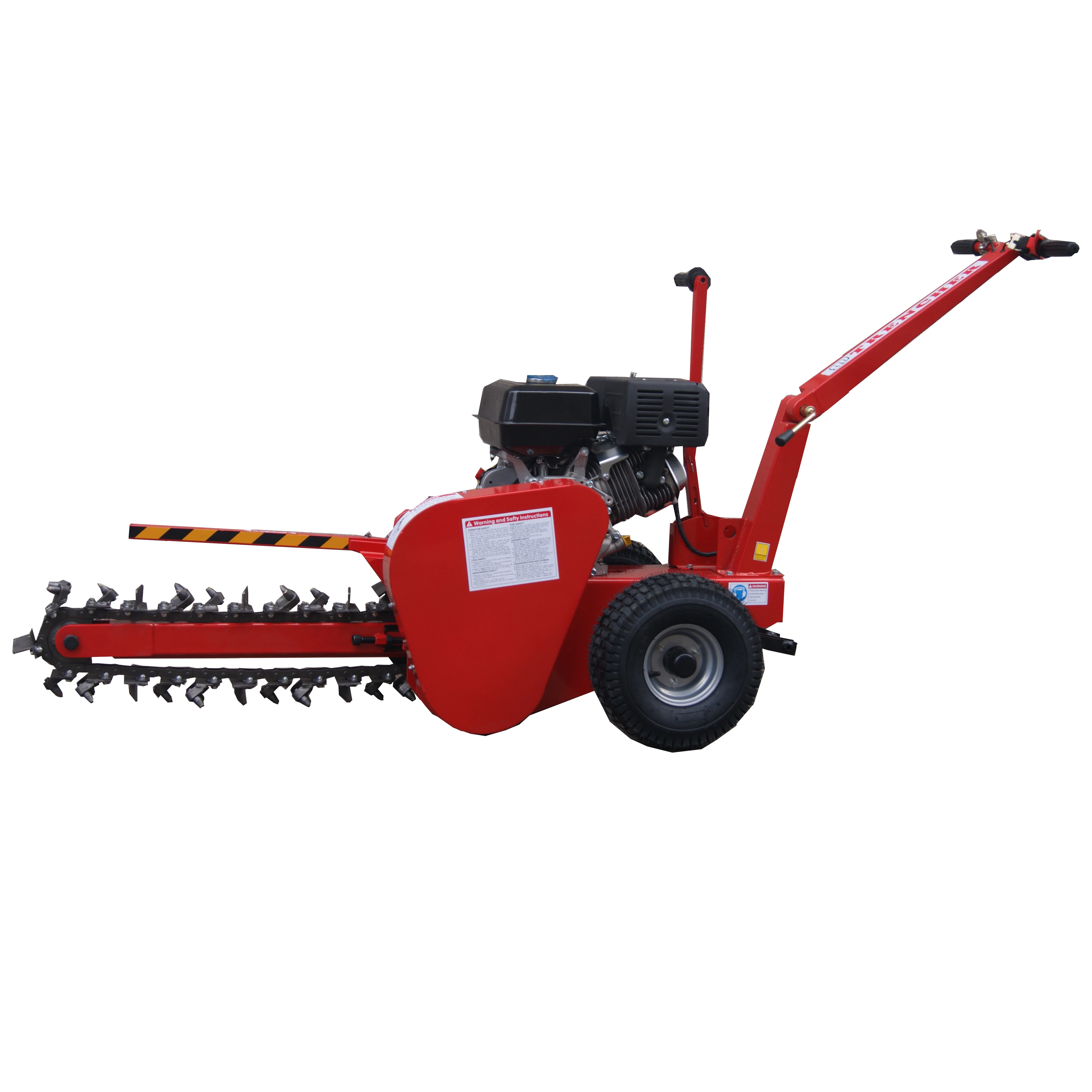 27 teeth micro trencher has strong power can work for a long time
