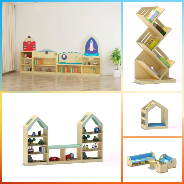 High quality kids Montessori furniture manufacturer supplier kindergarten day care center classroom furniture