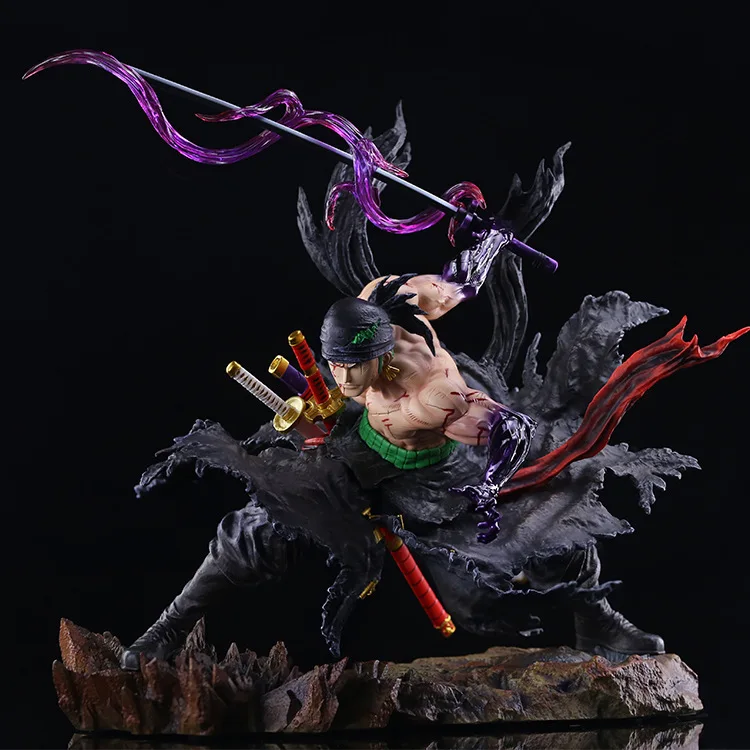 One Pieced Action Figure Japan Anime Pvc Collection Gift Gk IU Roronoa Zoro Pop Statue Toys Decoration