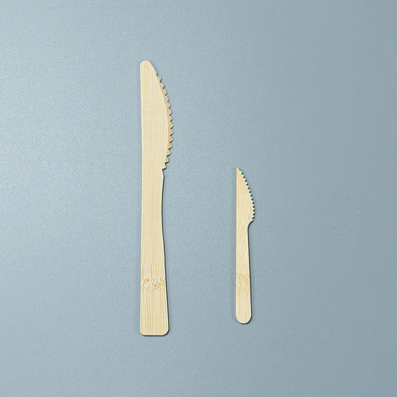 bulk eco friendly bamboo cutlery set knife fork spoons bamboo cutlery paper wrapped knife fork spoon set