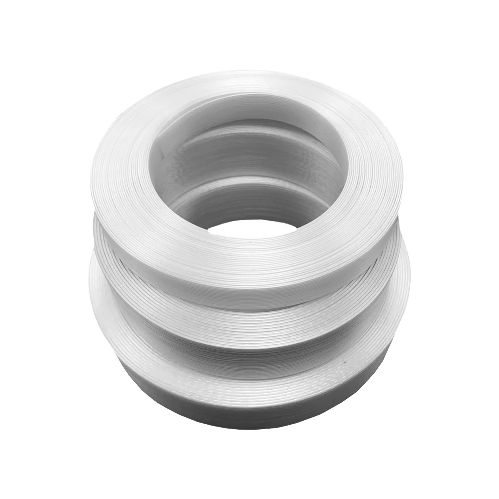 HLM Super supplier 13mm Flexible Fiber Packing Woven Polyester Strapping