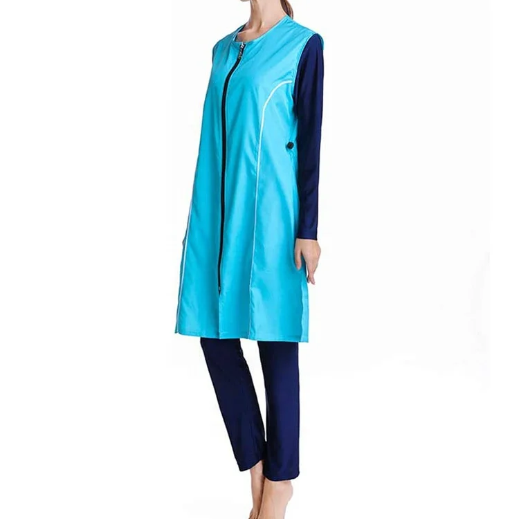 Ladies Beachwear Swimming Burkini Swim Suit Women Modest Muslim Plus Size Swimsuit Full Coverage Swimwear Islamic Burkini