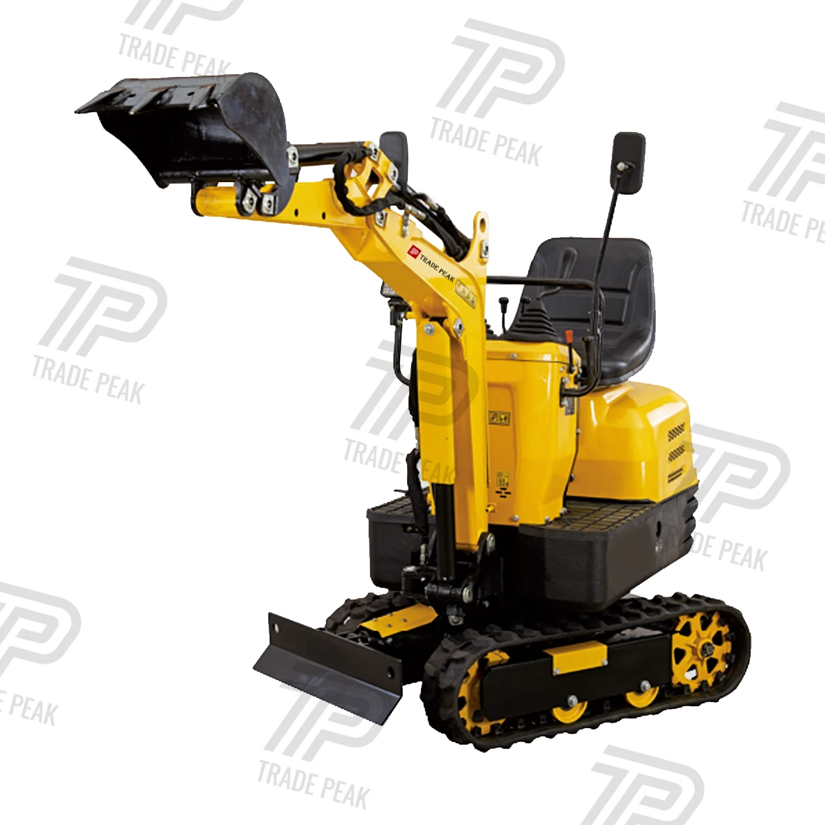 Hot Sell Customizable QTP06 0.6Ton Mini Excavator for Sale Chinese Max Italy UNIQUE Gas Clearance Customized Germany Cylinder