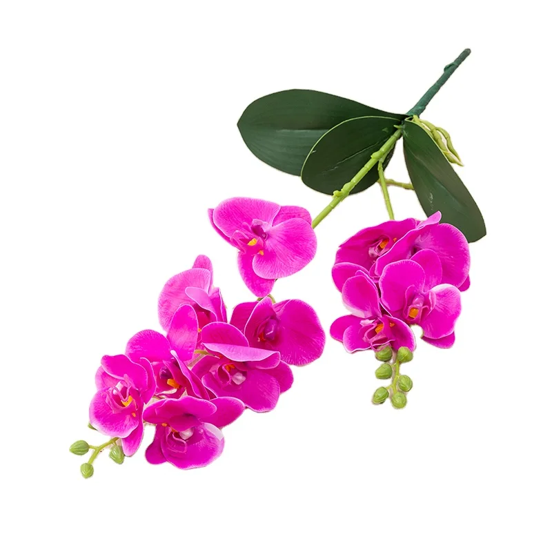 Artificial Phalaenopsis Flores Artificial Flowers Para Decorar Fleshy Phalaenopsis Home Wedding Decoration Flowers