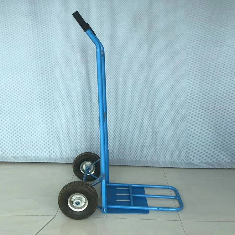Wholesale Folding Warehouse Hand Trolley Truck Hand Trolley with 2 Wheel