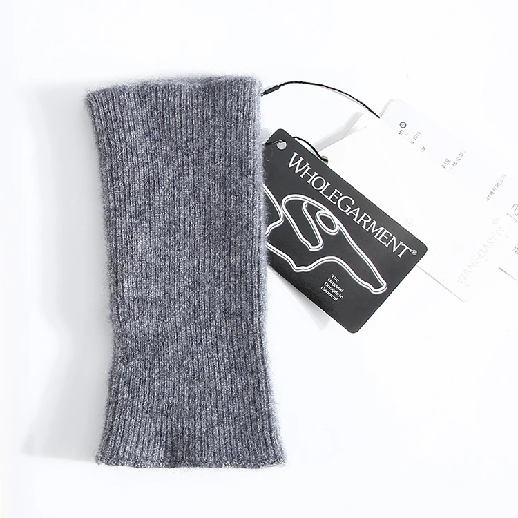 
Made In China Keep Soft Warm Half Finger Cashmere Gloves Autumn 