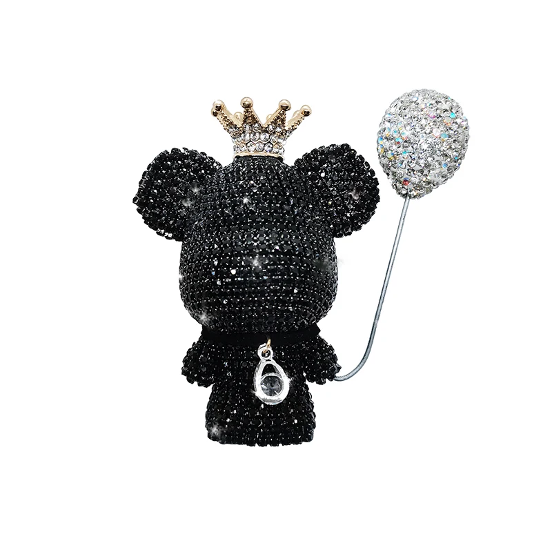 Cute Bear Personalised Vehicle Scented Car Air Freshener Gift Cartoon Diffuser Perfume Vent Clip Car Accessories Air Freshener