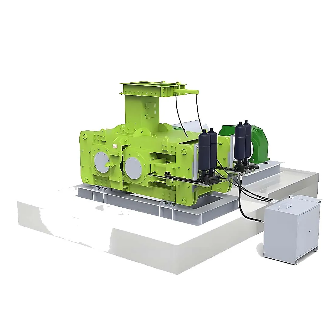 BYHI Best Sell High Pressure Roller Mill European Mining Grinder Mill With Simple Constructure
